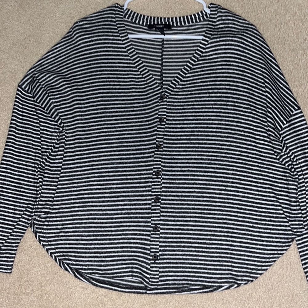 Button up striped shirt